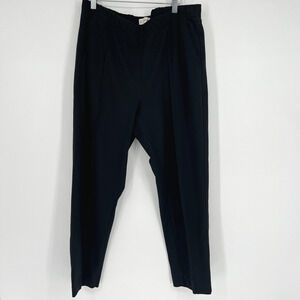 Everlane Legging Pants‎ Womens XL Black Organic Cotton Eco Basic Classic
